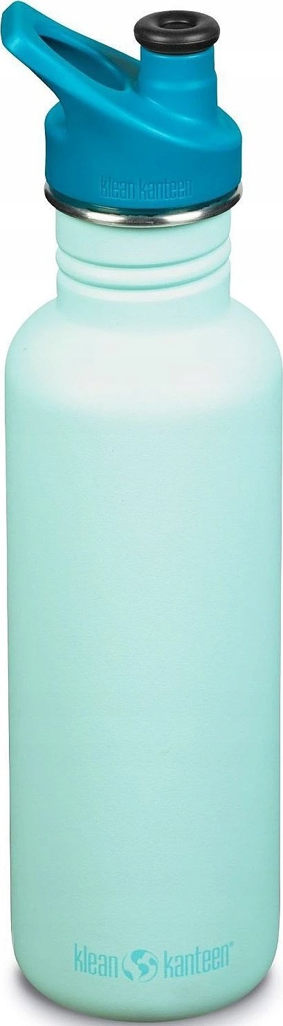 Klean Kanteen Kanteen Classic (mit Sport Cap), 800ml/27oz, Blue Tint