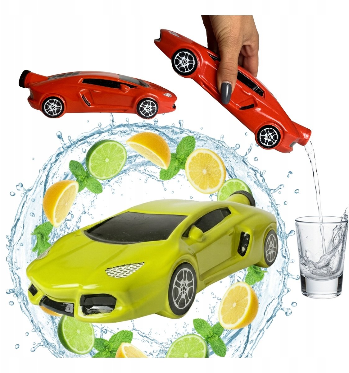 Bimberek Butelka Ceramiczna SUPERCAR 500ml Auto Sportowe 0,5L