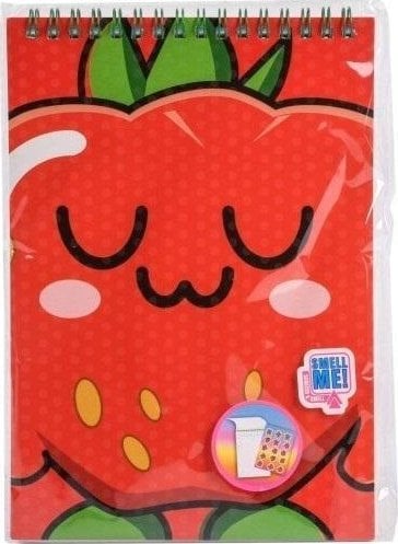 Canenco Pachnący notatnik z naklejkami FRUITYSQUAD