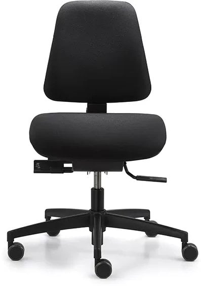 Kontorstol Dauphin® Shape S, sort