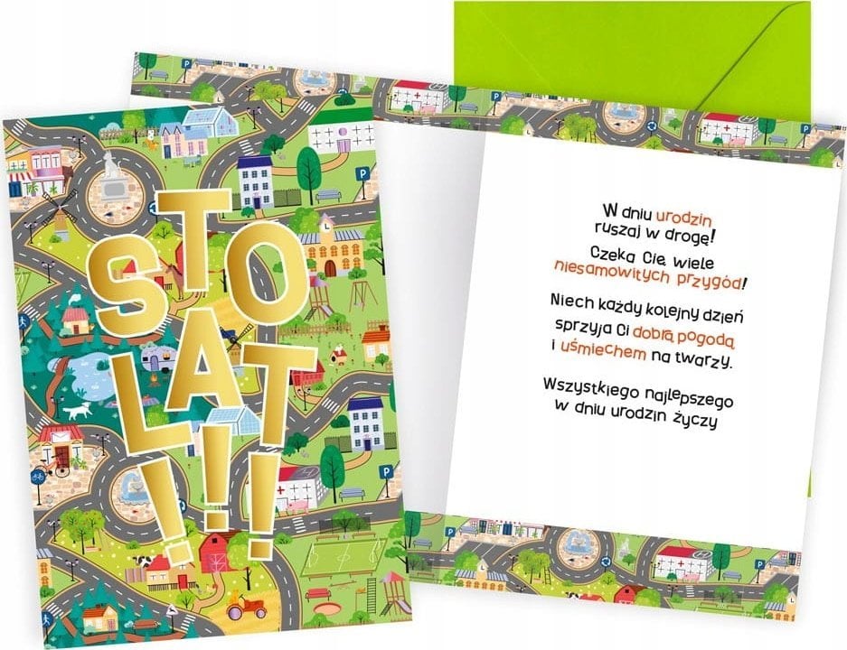 KUKARTKA KARNET PR URODZINY DZIECI PR-497