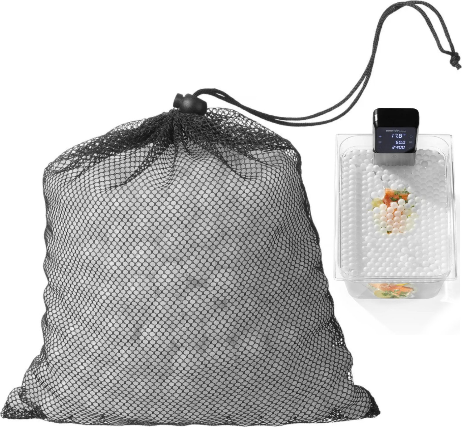 Hendi Kulki do gotowania metodą sous-vide śr. 20 mm - zestaw 500 szt. Kulki do gotowania metodą sous-vide śr. 20 mm - zestaw 500 szt.