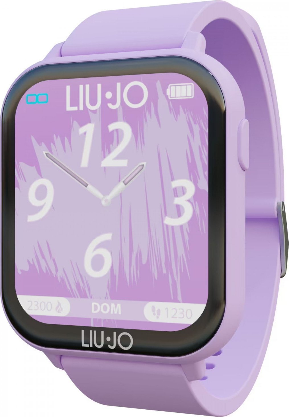 Smartwatch Liu Jo Smartwatch damski LIU JO SWLJ067 fioletowy pasek