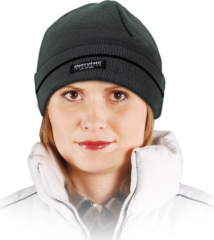 Unimet czapka bawełniana szara XL (BHP CZBAW)