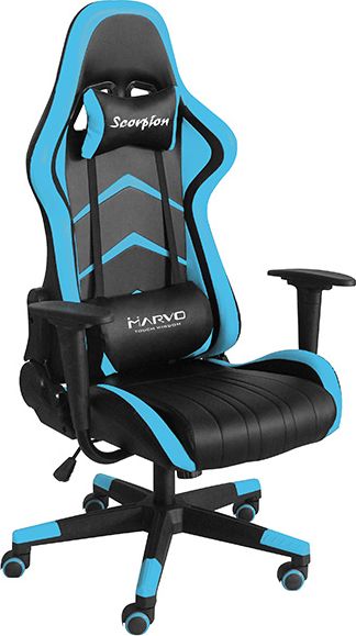 Fotel Marvo CH-106 niebieski