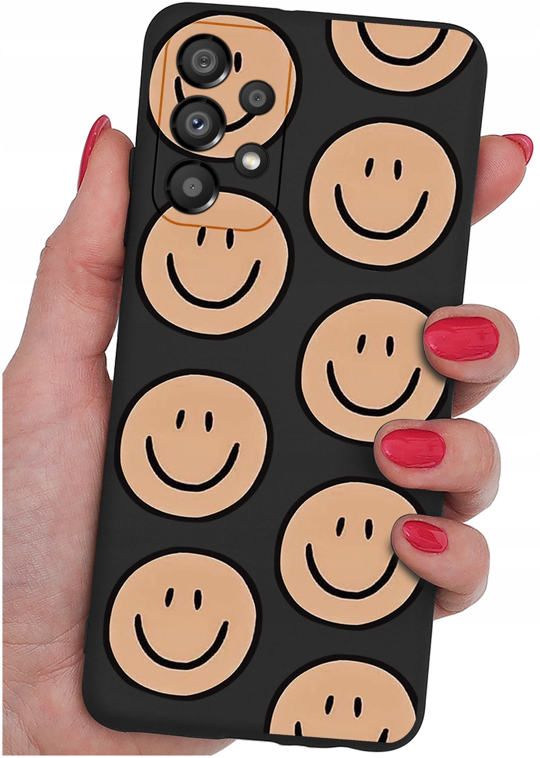 Etui do Samsung Galaxy A33 5G WZORY |SILIKONOWE MATT CASE + SZKŁO 9H