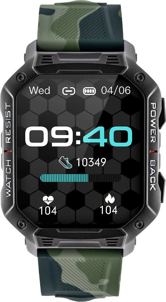 Smartwatch Watchmark Smartwatch Ultra zielony moro Watchmark