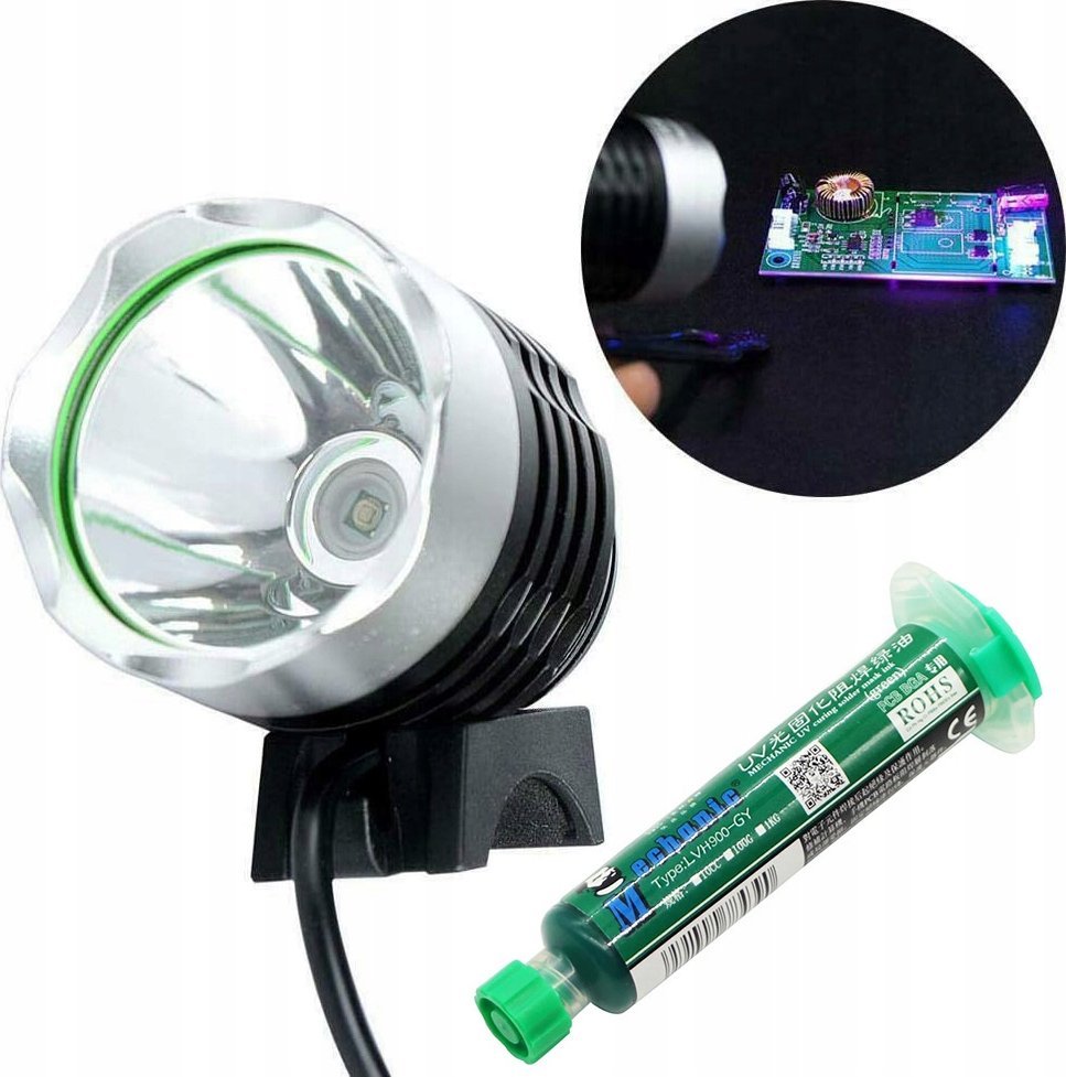 Rosfix LAMPA UV DO UTWARDZANIA SOLDERMASKI NA PCB ULTRAFIOLET PŁYTEK DRUKOWANYCH