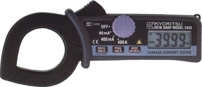 Kyoritsu Miernik cęgowy prądu upływowego 0,01mA-400A