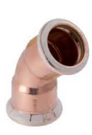 Geberit Kolano 45° Mapress Kupfer Gas 18mm (34515)