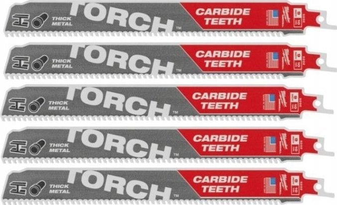 Milwaukee MILWAUKEE BRZESZCZOT DO PIŁY SZABLASTEJ 230 TCT TORCH /5szt.