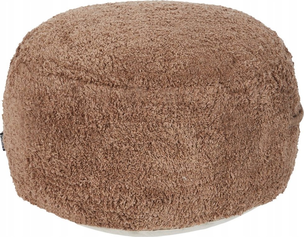 Beliani Puf 50 x 35 cm brązowy KANDHKOT