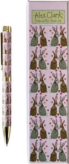 Długopis w pudełku Zakochane króliczki