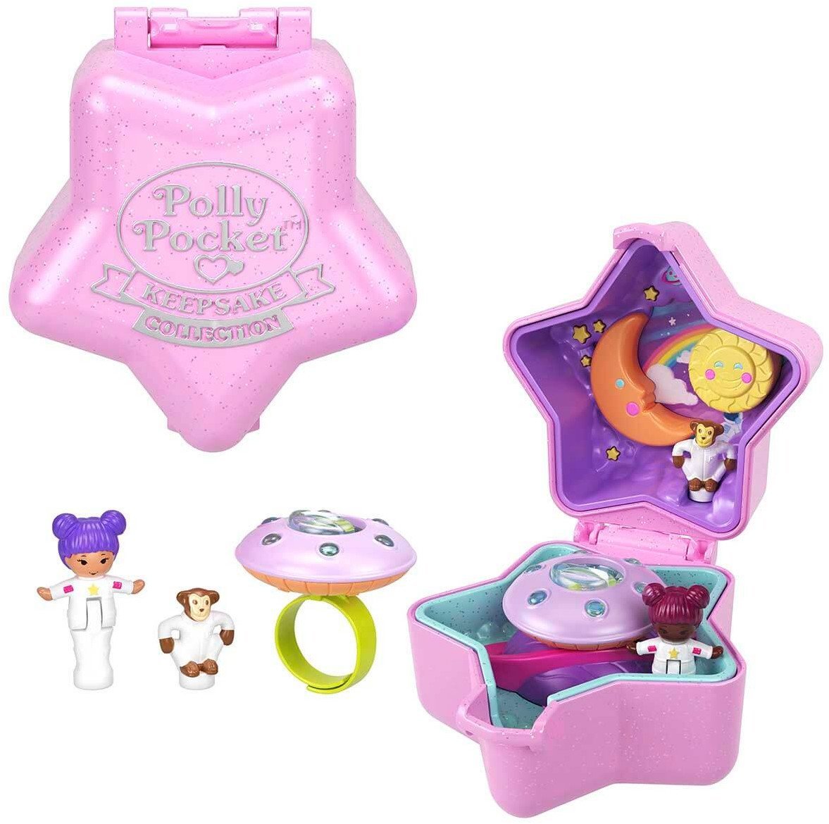 Mattel Polly Pocket Zestaw z pierścionkiem (JCB24)