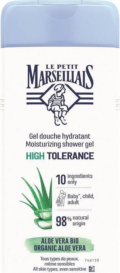 Le Petit Marseillais Le Petit Marseillais Żel pod prysznic High Tolerance - Bio Organic Aloe Vera 400ml