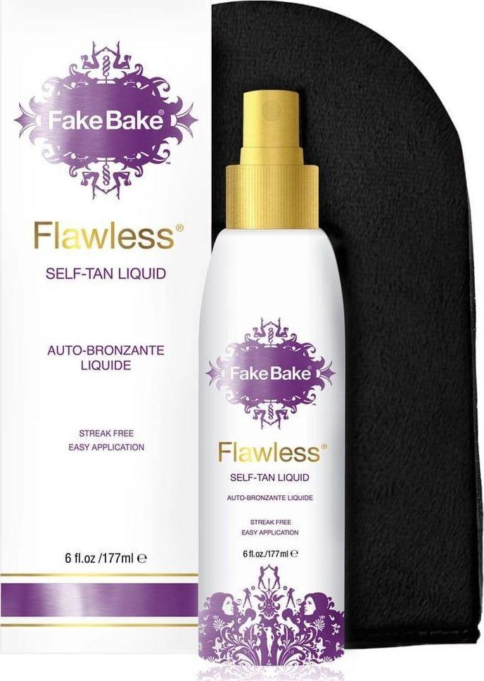 Fake Bake FAKE BAKE_Flawless Self-Tan Liquid samoopalacz w płynie 177ml + rękawica
