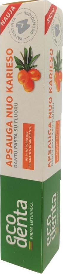 Ecodenta Pasta Do Zębów Ochronna Z Olejkiem Z Rokitnika 75ml