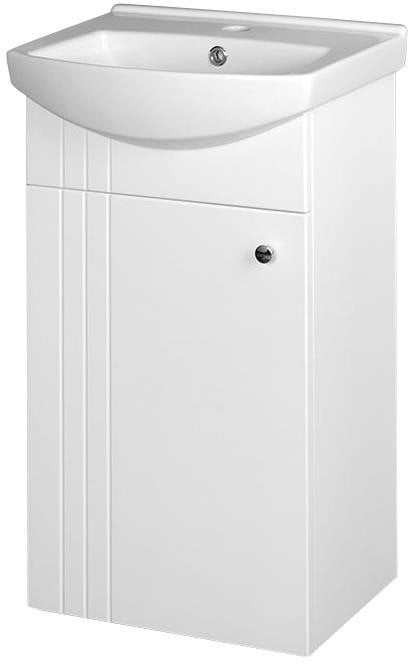CABINET WITH WASHBASIN SA44 WHITE