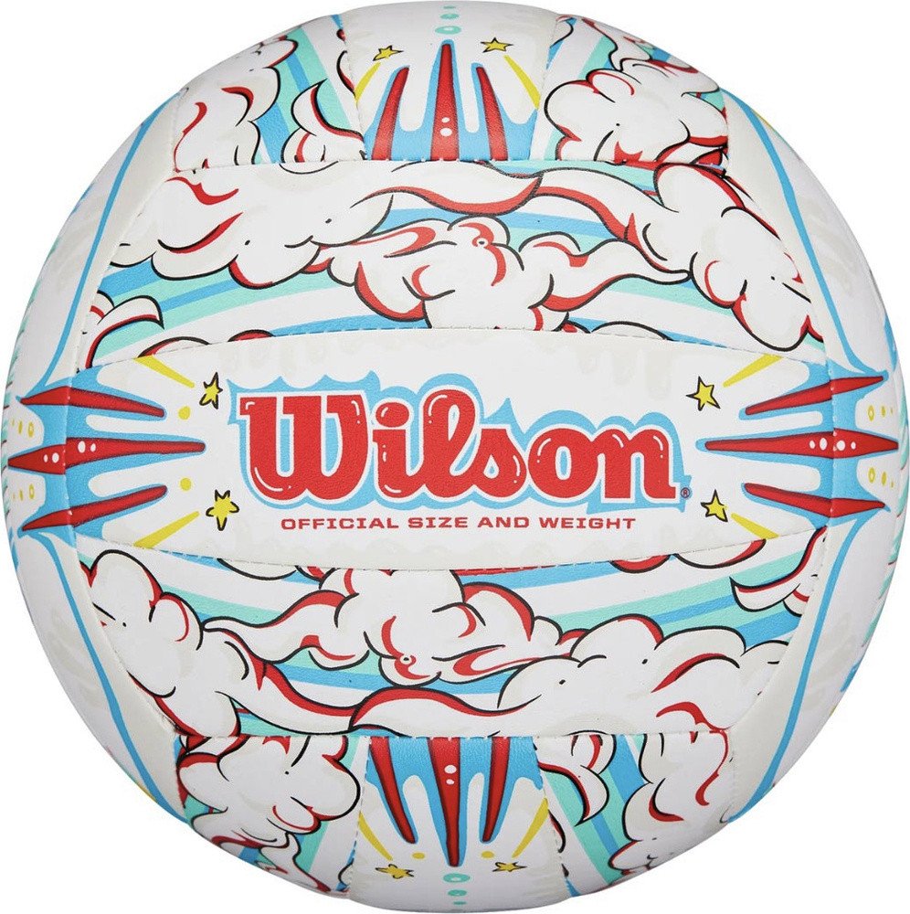 Piłka siatkowa Wilson Graffiti Peace VB New kolorowa WV4008302XBOF 5