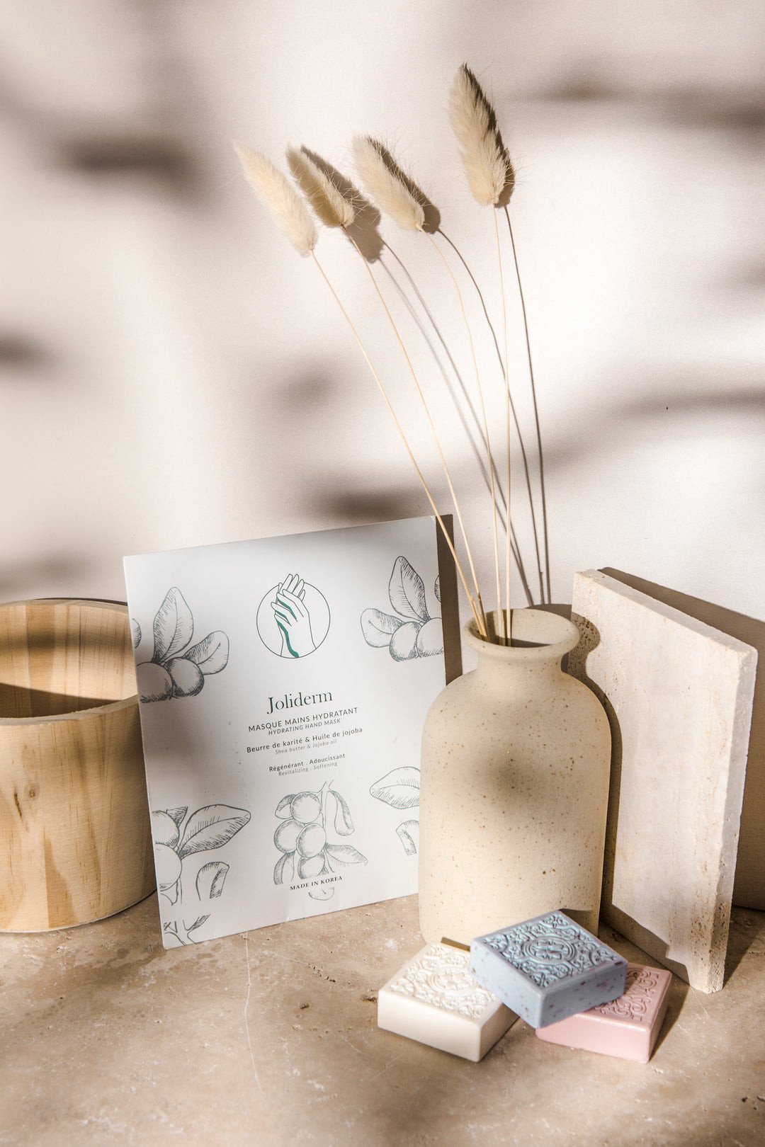 Set Duo, Joliderm, Joliderm, Shea Butter And Coconut Oil, Hydrating & Softening, Hand Sheet Mask, 2 pcs, 2 Unisex