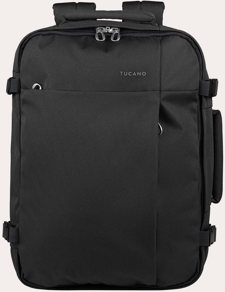 Plecak podróżny i na laptop 17" Tucano BKTUG-ML-BK, standardowe linie lotnicze, czarny