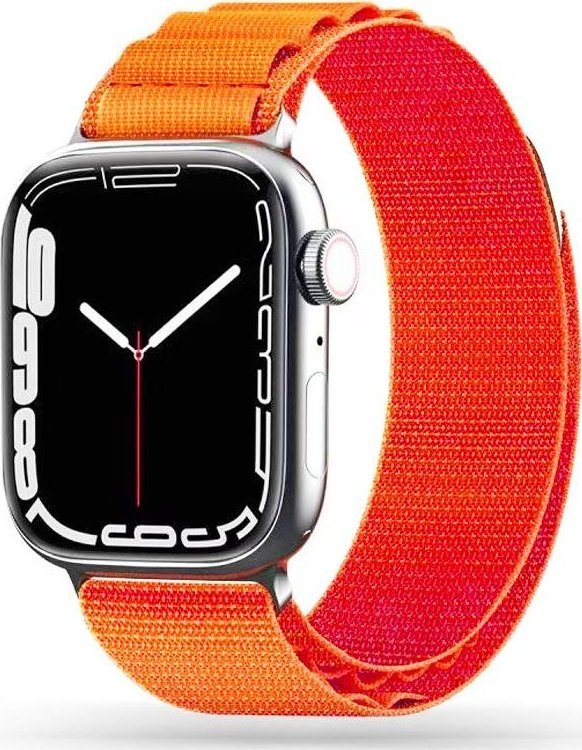 Braders Pasek Nylon Pro do Apple Watch 4 / 5 / 6 / 7 / 8 / SE / Ultra (42 / 44 / 45 / 49 mm) Orange