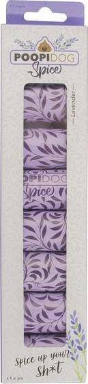 Duvo+ Worki Na Odchody Lawendowe 8x15szt