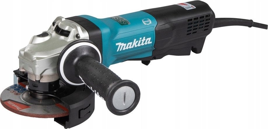 Szlifierka Makita MAKITA SZLIFIERKA KĄT.125mm GA5093X01 1900W WŁĄCZNIK ŁOPATKOWY, REG.OBR., HAMULEC