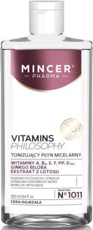 Mincer Pharma Vitamins Philosophy Płyn micelarny tonizujący 250ml