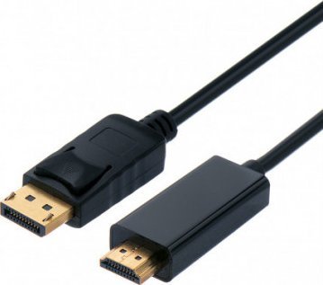 Kabel Triton STANDARD Kabel DisplayPort, DP - HDTV, M/M, czarny, 1 m