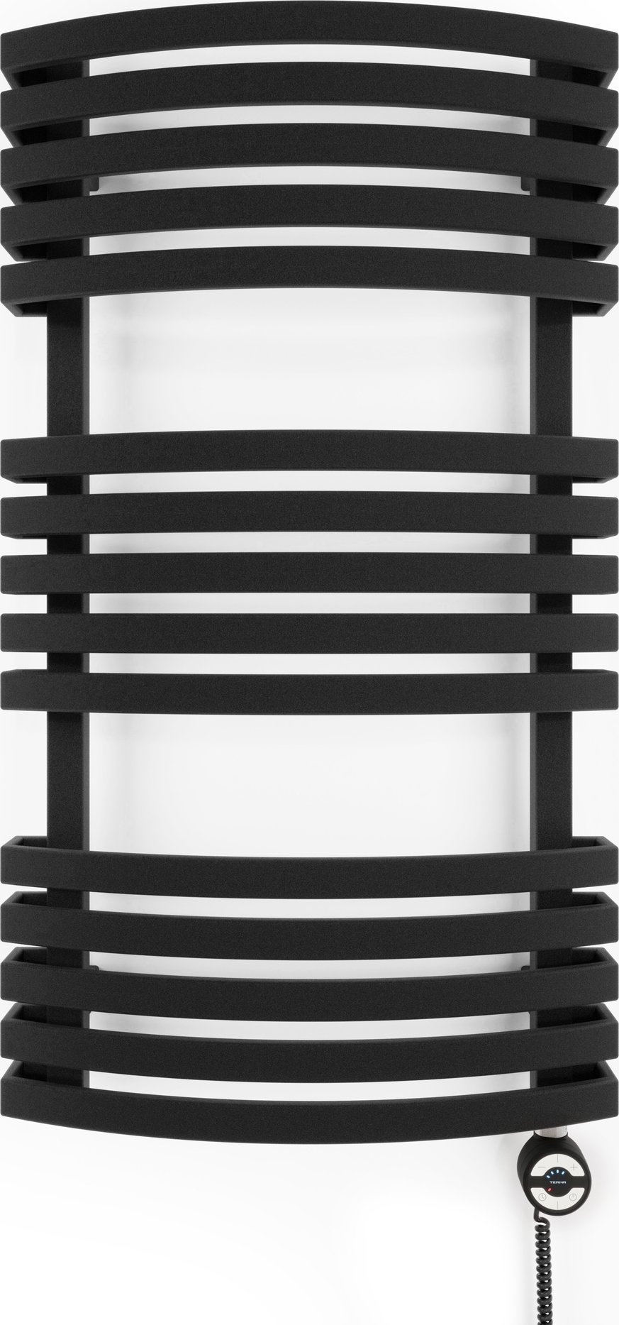 Grzejnik łazienkowy Sourcing KIOTO 870-480 MOA WITH OIL METAL BLK