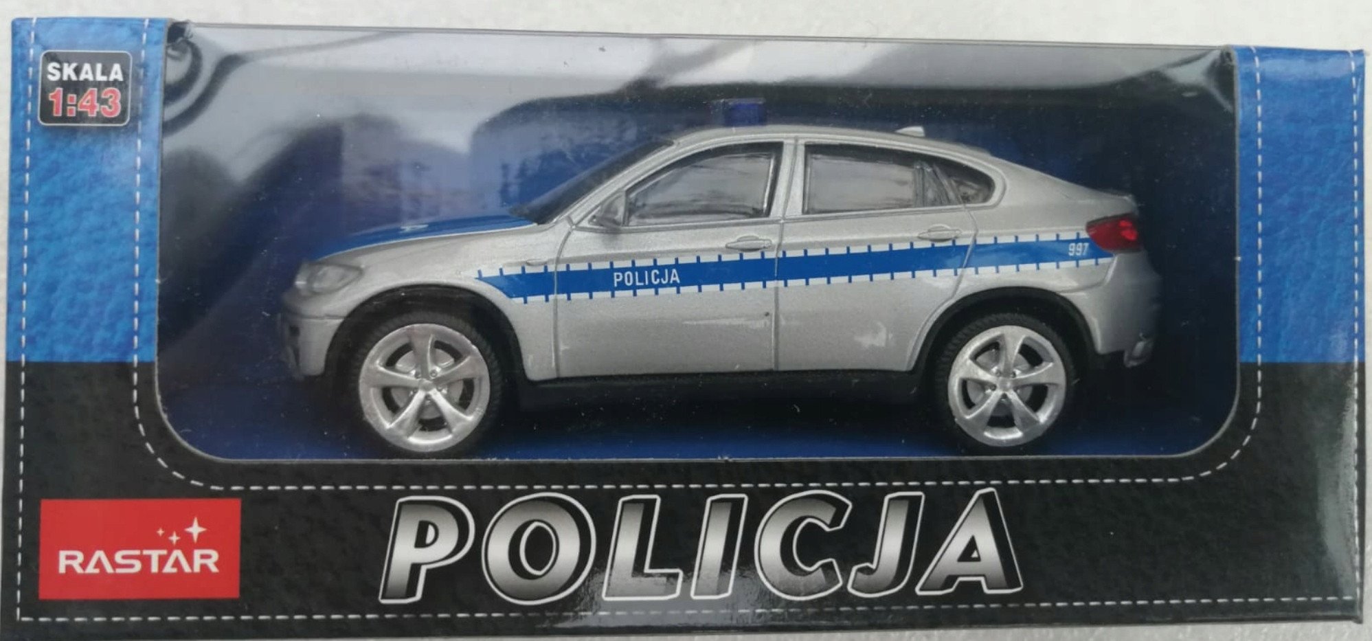 BMW X6 Policja 33700 Rastar 1:43