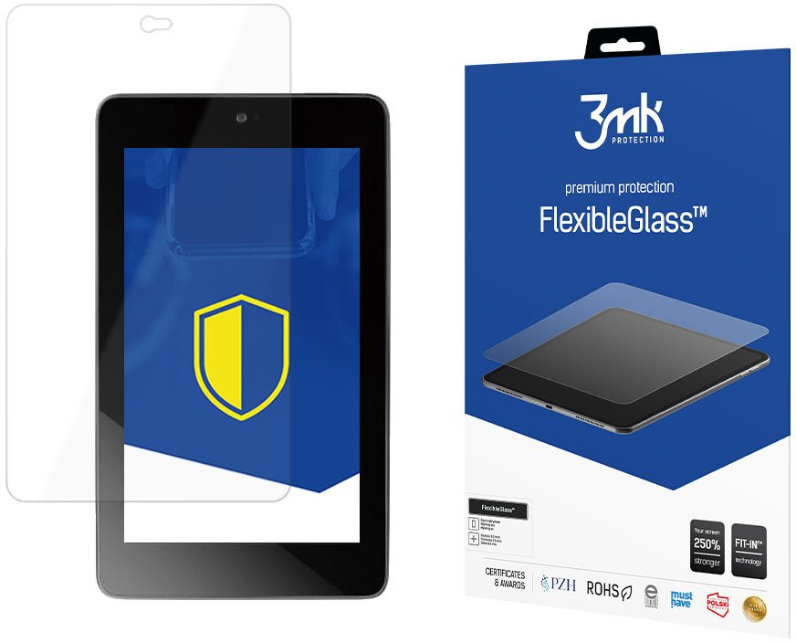 ASUS NEXUS 7 - UP TO 8.3 3MK FLEXIBLEGLASS