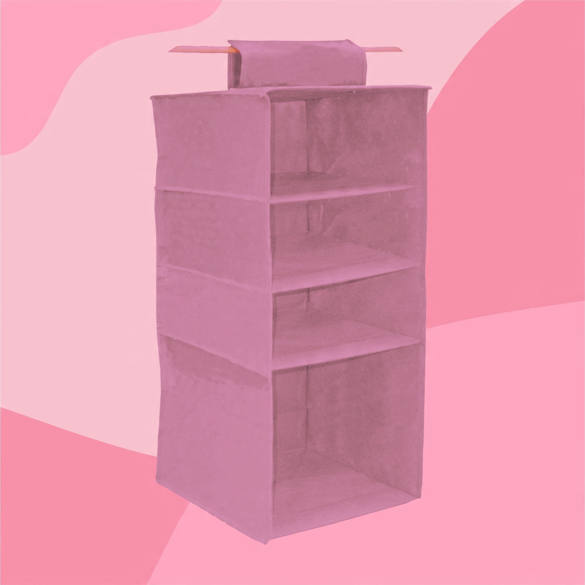 Hanging organizer with 4 shelves 33x33x82cm Blossom 8000303317456