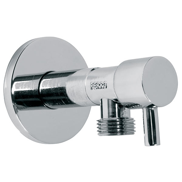 Ferro Zawór kątowy z głowicą ceramiczną 1/2"x3/4" (Z1234C)