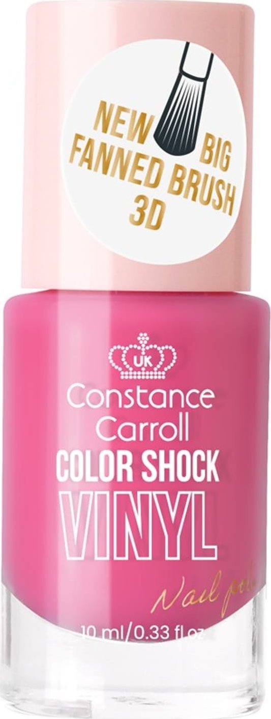 Constance Carroll CONSTANCE CARROLL Lakier do paznokci z winylem nr 12 Pink Candy 10 ml