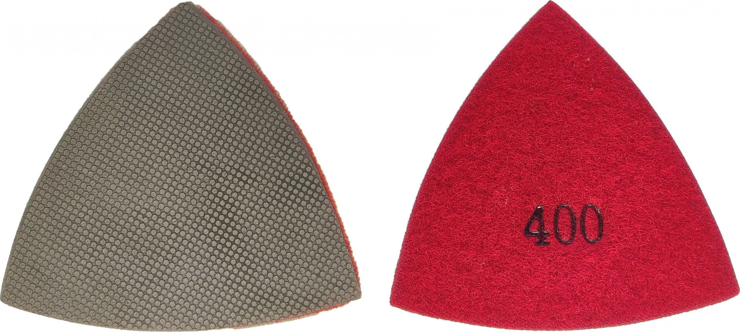 Diamentowe.net.pl Trójkąty pad galwanizowany gradacji 60 do szlifowania polerowania narożników