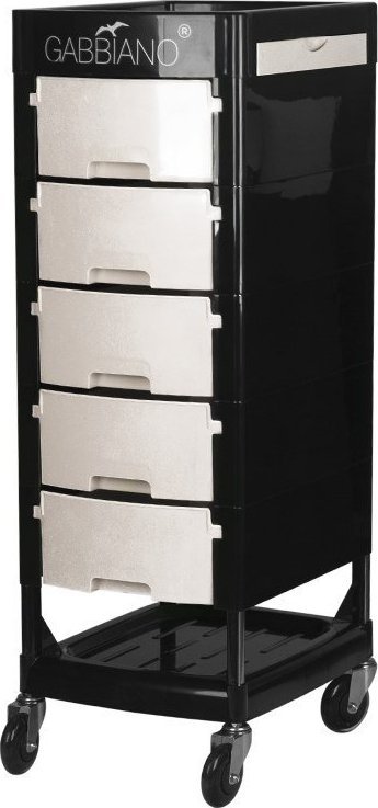 Activeshop Gabbiano pomocnik fryzjerski FT65 czarny/biały