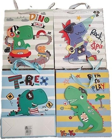 Torebka prezentowa T-Rex MIX