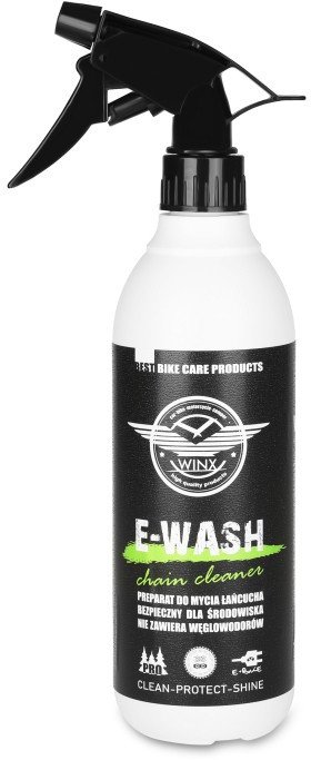 Zmywacz, preparat do mycia łańcucha rowerowego Winx E-WASH 500 ml