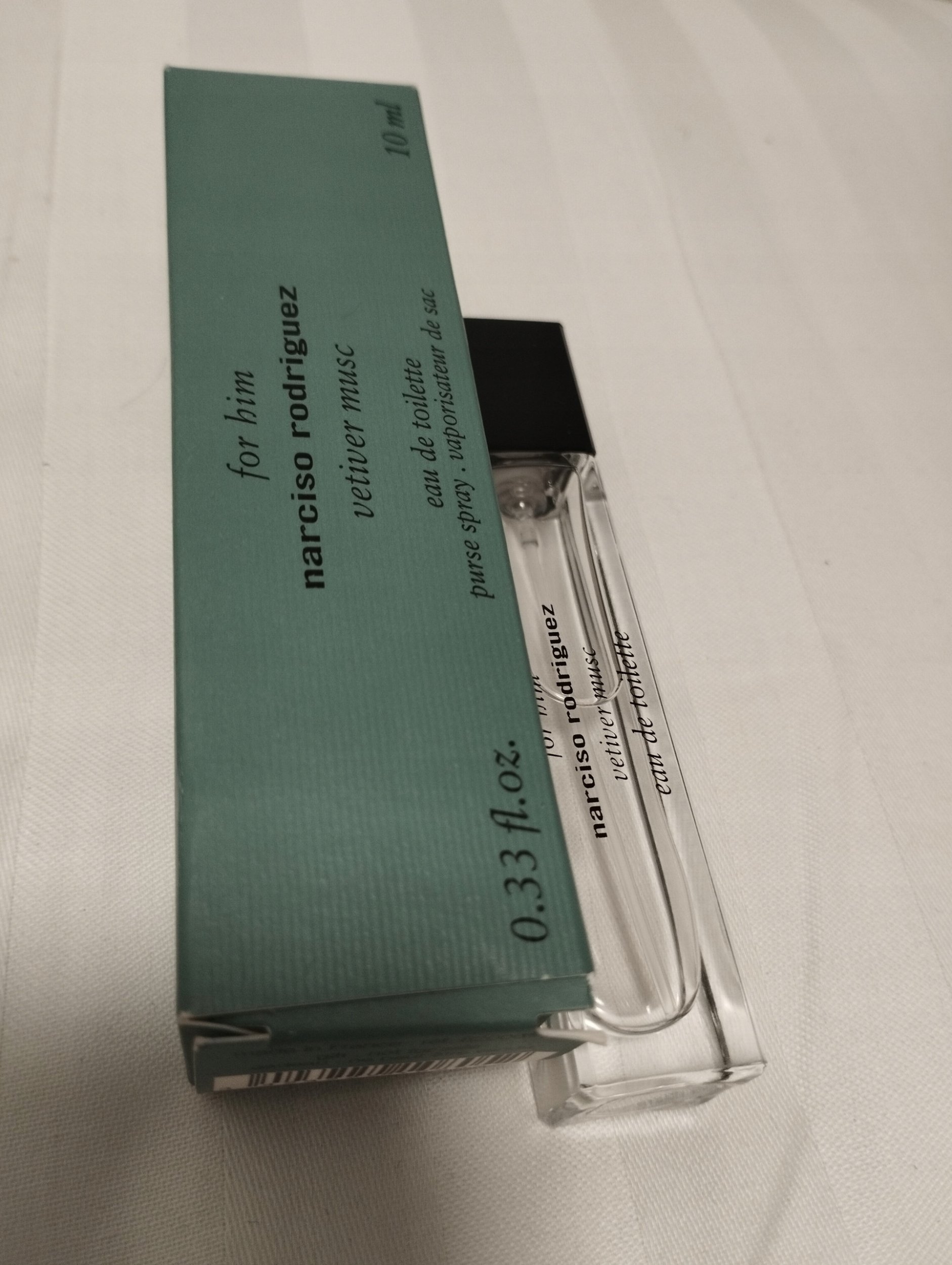 Narciso Rodriguez, Vetiver Musc, Eau De Toilette, For Men, 10 ml For Men