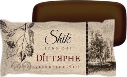 SLABOZANSKIJ MILOVAR Shik mydło toaletowe Dziegciowe, 140 g