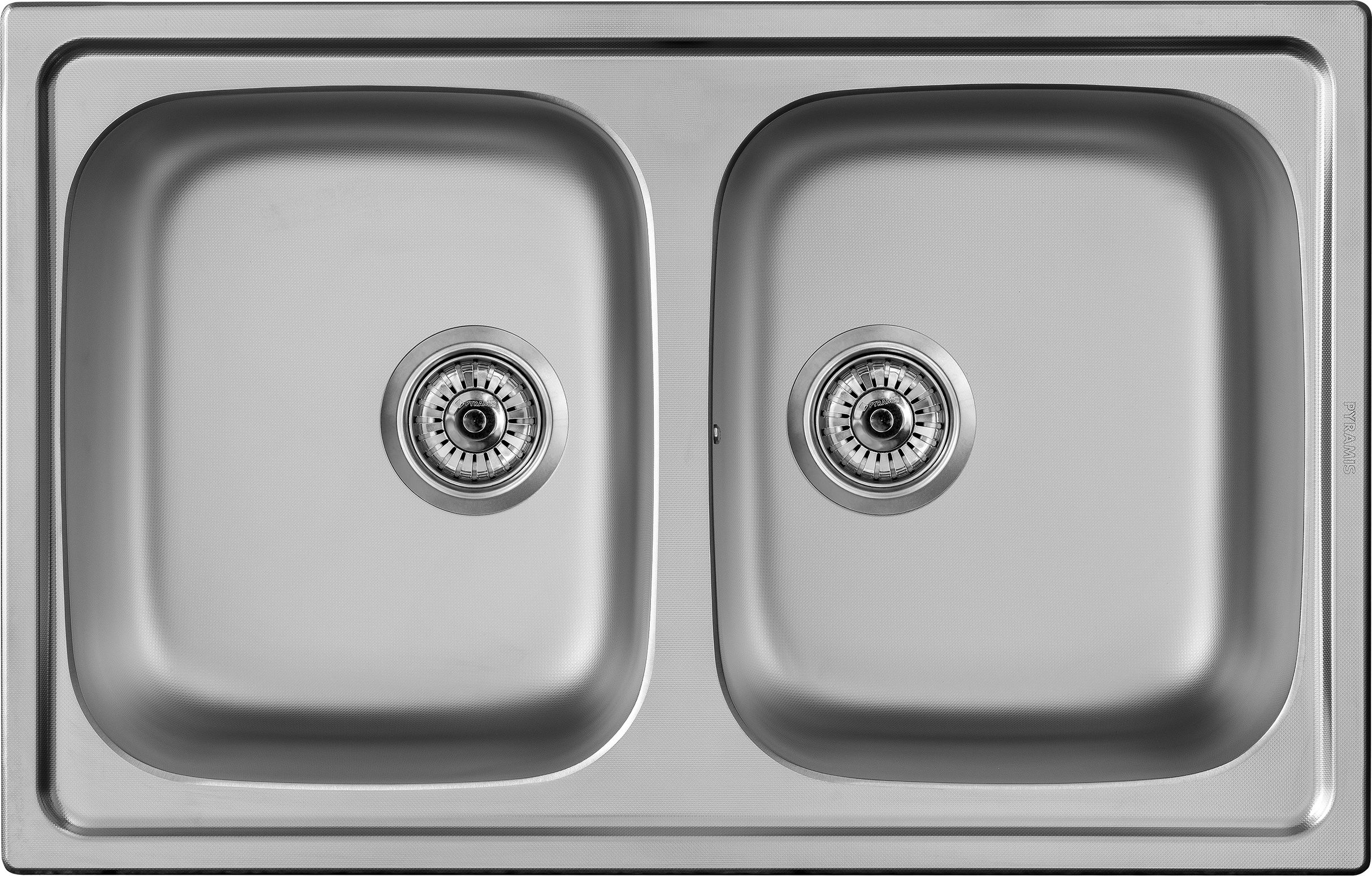 Zlewozmywak Pyramis Zlewozmywak Pyramis ATHENA EXTRA 79x50 2B Len + Mydełko