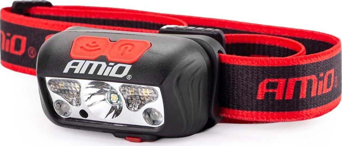 Latarka czołowa AMiO Latarka czołowa led lh03