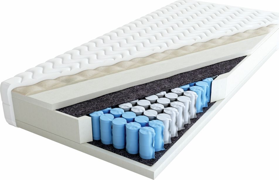 Lumitex Materac Cerium 140x200 kieszeniowy LUMITEX