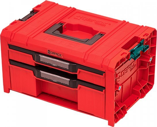 Qbrick SKRZYNKA NARZÄDZIOWA QBRICK PRO DRAWER 2 TOOLBOX 2.0EXP.RED