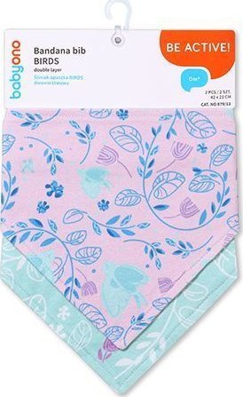 BabyOno 879/13 ŚLINIAK APASZKA BIRDS