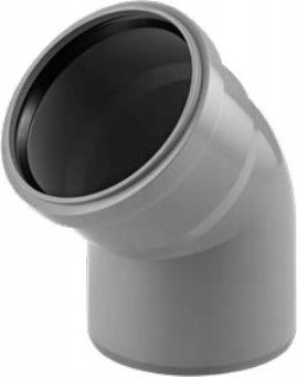 Magnaplast Kolano kanalizacji wewnętrznej PP 110/22 HTB szare
