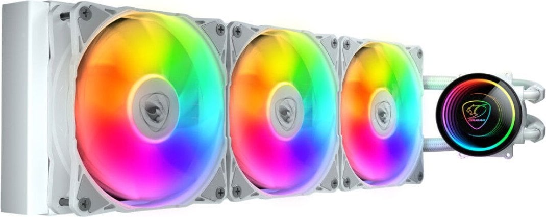 COUGAR POSEIDON ELITE ARGB 360 White AiO Liquid Watercooling