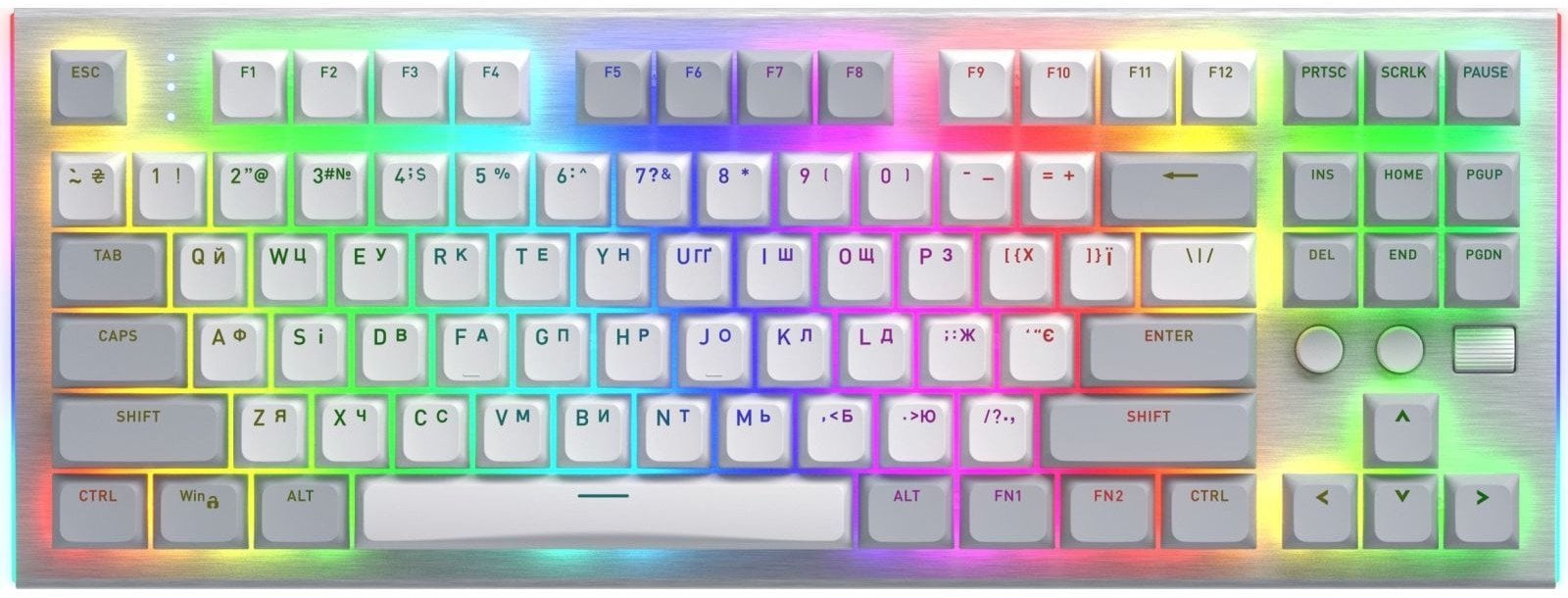 Hator HTK561UA Gravity TKL Spelu klaviatura EN/UA/RU